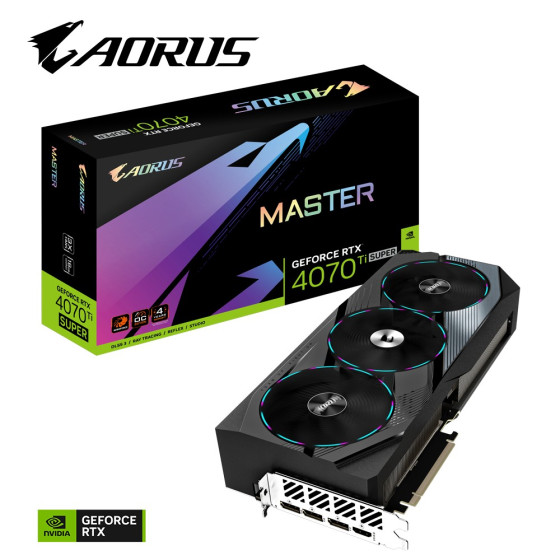 Gigabyte GeForce RTX 4070 Ti SUPER MASTER 16GB GDDR6X HDMI 192bit